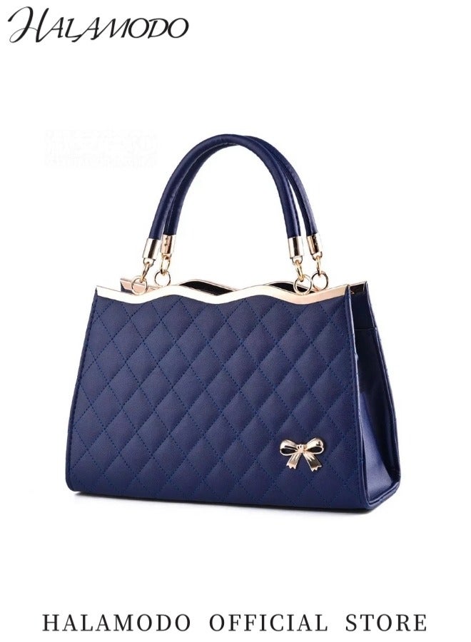 HALAMODO Women‘s Large PU Leather Handbags Purses Classic Top Handle Tote Bag Fashion Satchel Casual Crossbody Bags Shoulder Bags Commuter Bags for Ladies - Image 2