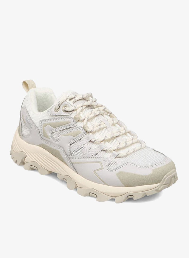 Lee Cooper Women's Panelled Lace-Up Sneakers with Pull Tab - Image 2