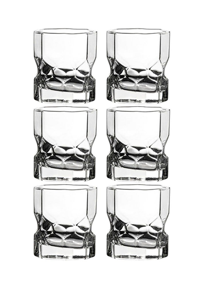 Luminarc 6-Piece Octime Diamond Premium Glass Tumblers Clear 310ml - Image 1