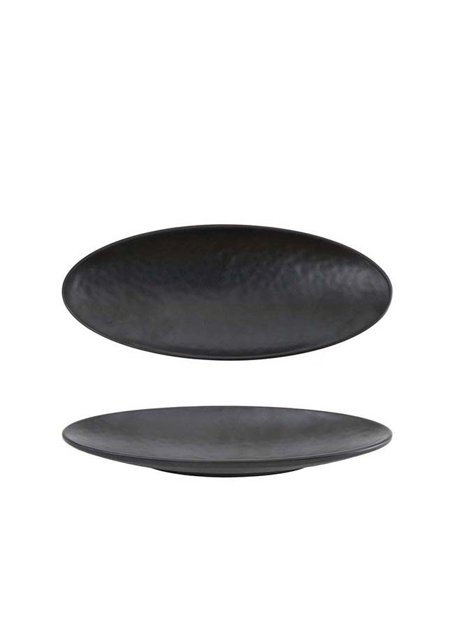 Melamine Cobbled Slate Oval Plate 11x4.5  (2) - pzsku/Z6B9609E939B785D0521BZ/45/_/1737362862/1a4f3e3c-1130-4124-afd2-08e9d9c147f5