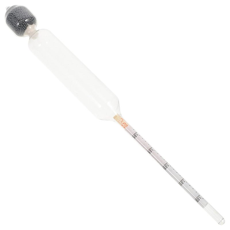 KICHOUSE Milk Density Hydrometer Lactometer 0-25 Scale Manual Milk Measuring Tool for Kitchen and Dairy Use - Image 1