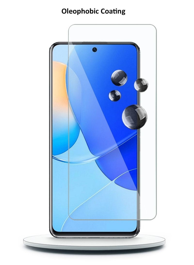 Techie واقي شاشة من الزجاج المقوى عالي الدقة بتقنية Techie مضاد للانعكاس ومضاد للفقاعات 9H Hardness لهاتف Huawei Nova 9 SE - Image 4