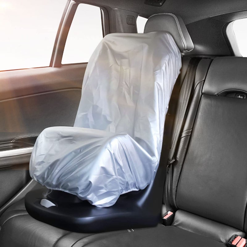 Aohcae Car Seat Sun Shade Cover Infant Car Seats Heat Protector Keeps Your Toddler Baby Seat at a Cool Temperature Covers and Blocks Out Heat  Sun Reflective Baby Seat Covers for Car Seats - Image 1