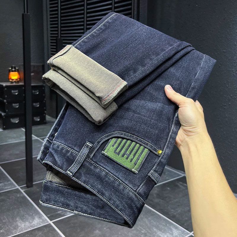Unisex Casual Daily Denim Jeans - Image 2
