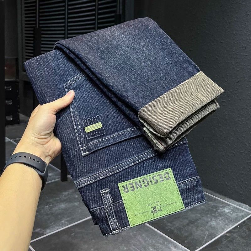 Unisex Casual Daily Denim Jeans - Image 3