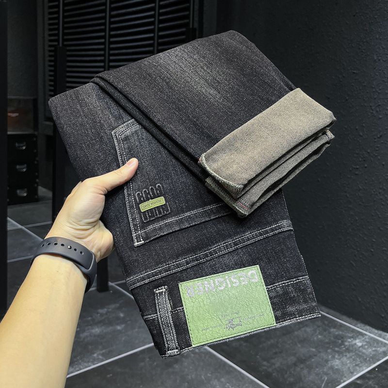 Unisex Casual Daily Denim Jeans - Image 1