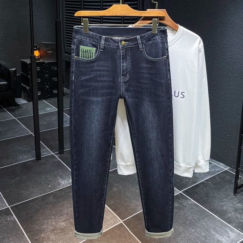 Unisex Casual Daily Denim Jeans - Image 5