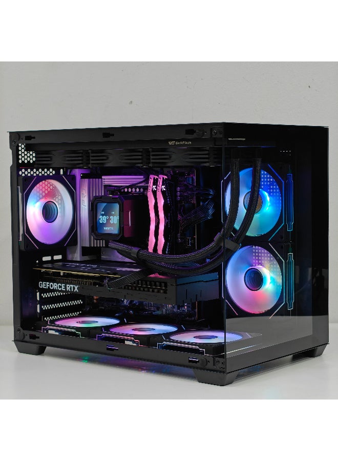DarkFlash Gaming PC Ultra 7 Processor 265KF UP TO 5.5 Ghz- 20 Cores | RTX 5070 12 GB GDDR7| RAM 16GB DDR5| 1TB Nvme SSD | Cooler 360MM | Windows 11 Pro - Image 3