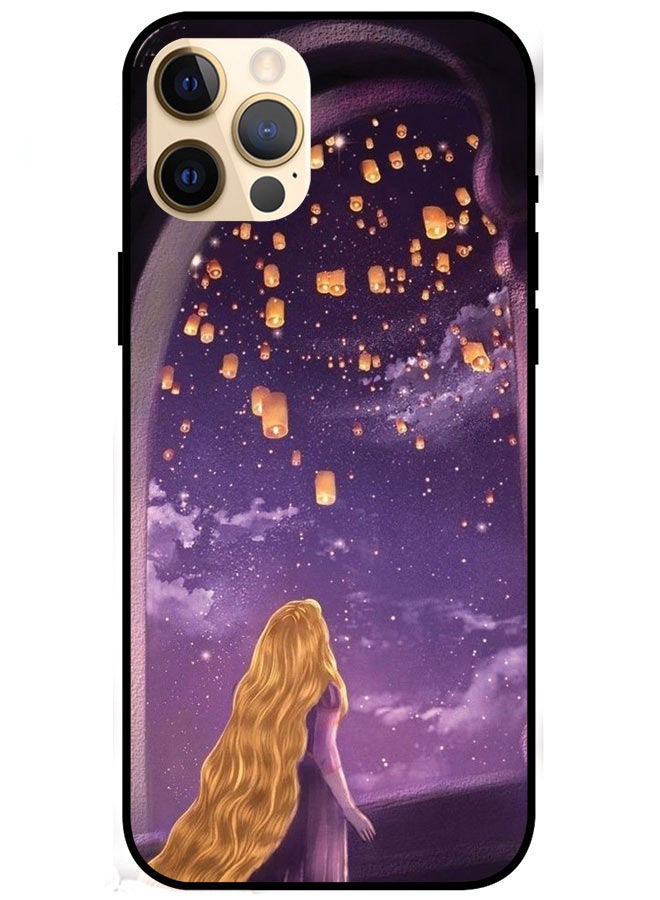 EYE CATCH iPhone 12 Pro Max 6.7" Protective Case Cover Smart Series for iPhone 12 Pro Max Girl Looking Outside - Image 1