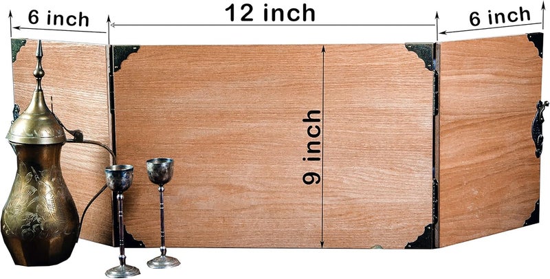 Handmade Personalizable Game Master Screen made for Board Role Playing Game - Wooden Handcrafted GM Screen Set - DM Gift Idea - Gifts for Him and Her (Game Master) - Image 2