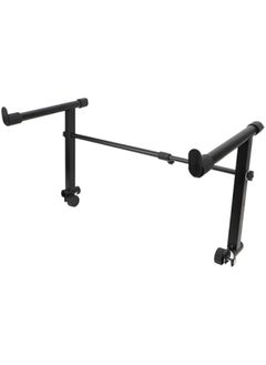 Generic L Shaped Keyboard Stand Extension Adapter, 2-Tier Electronic Piano Rack with Adjustable Width from 42-75cm, Ideal for Music Enthusiasts and Performers  - Image 5