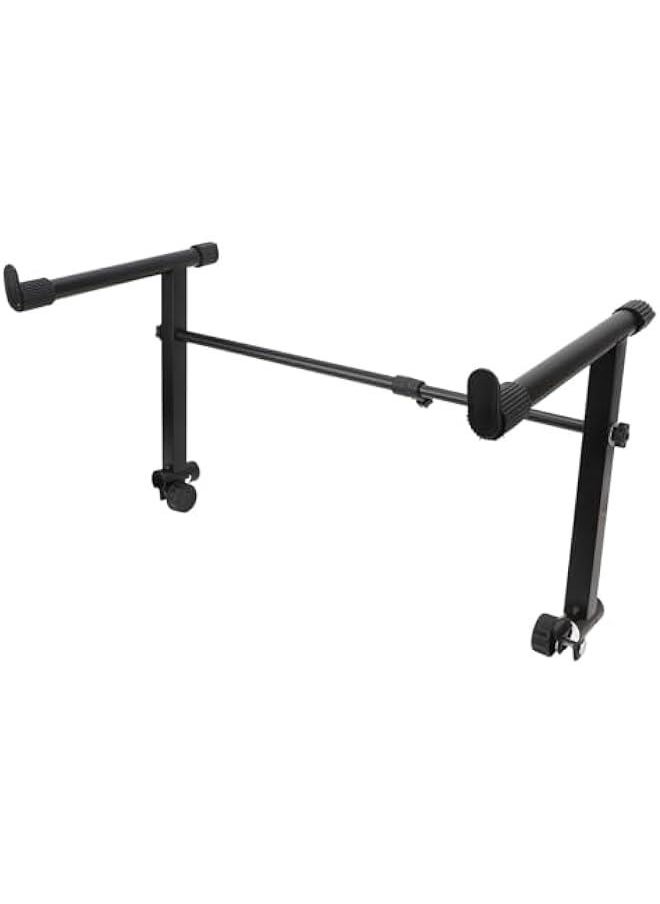Generic - L Shaped Keyboard Stand Extension Adapter, 2-Tier Electronic Piano Rack with Adjustable Width from 42-75cm, Ideal for Music Enthusiasts and Performers - Image 1