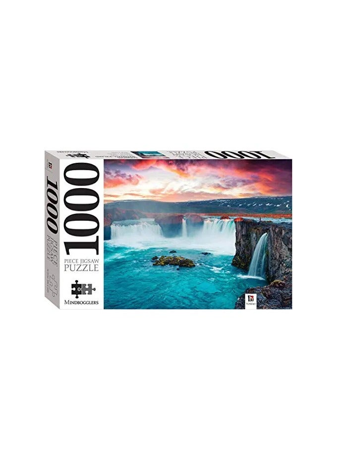 UKR Godafoss Waterfall, Iceland 1000-Piece Jigsaw Puzzle – Mindbogglers Collection - Image 2