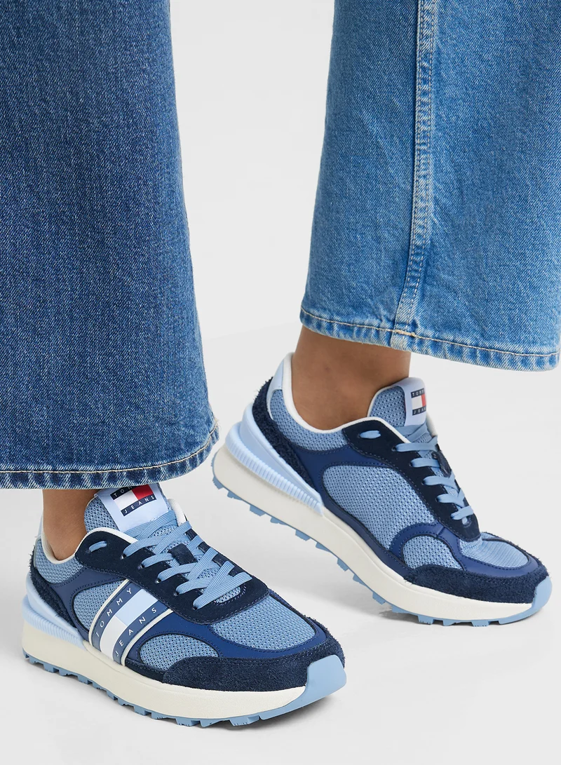 TOMMY JEANS Logo Detailed Low Top Sneakers