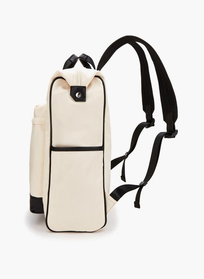 Lee Cooper Panelled Backpack With Adjustable Shoulder Straps - Image 2