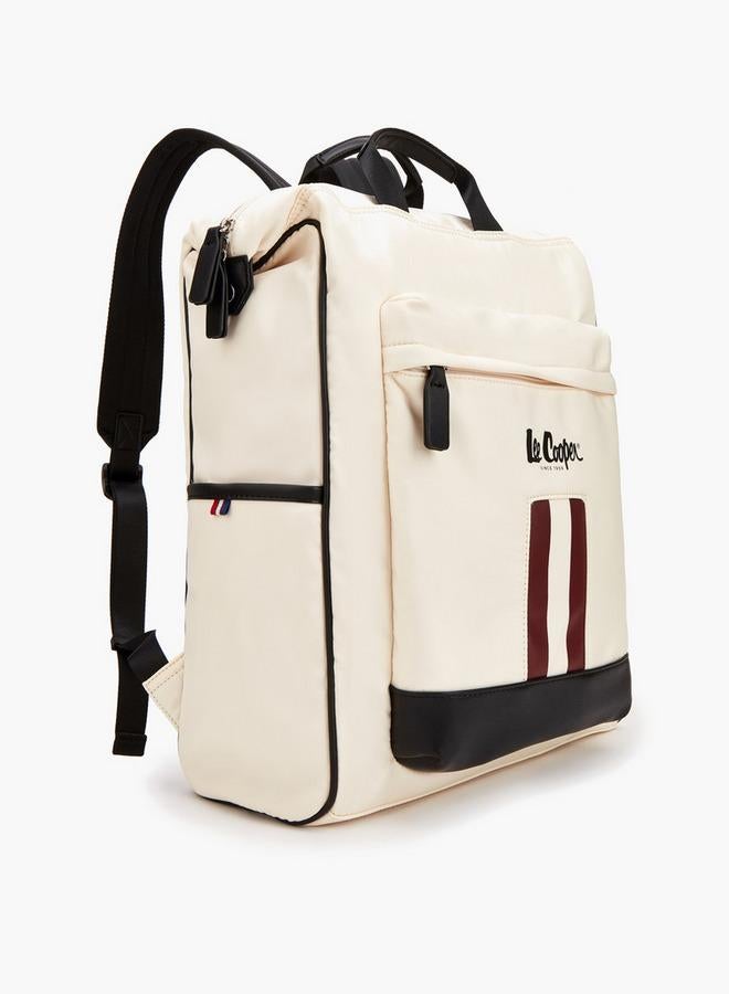 Lee Cooper Panelled Backpack With Adjustable Shoulder Straps - Image 3