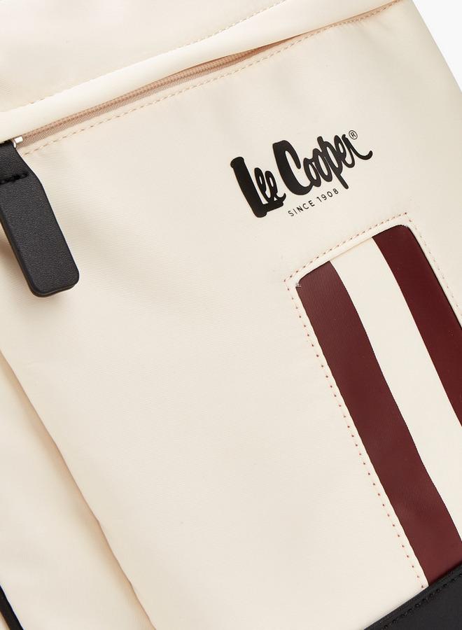 Lee Cooper Panelled Backpack With Adjustable Shoulder Straps - Image 4
