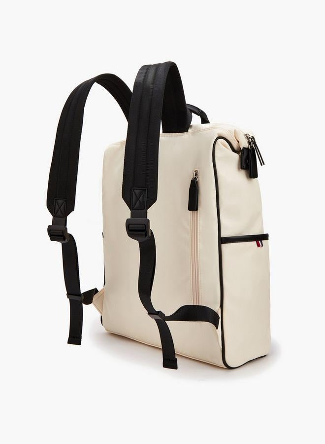 Lee Cooper Panelled Backpack With Adjustable Shoulder Straps - Image 5