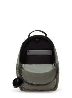 kipling Seoul S Small Backpack (With Laptop Protection)Green Moss -I408288D  - Image 3