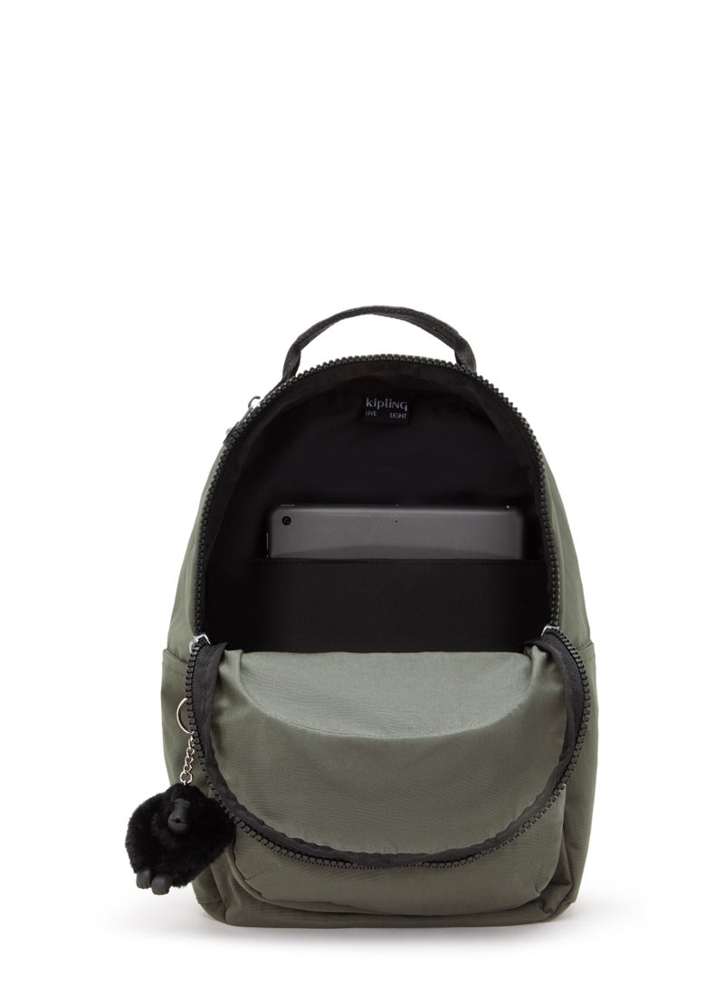 kipling Seoul S Small Backpack (With Laptop Protection)Green Moss -I408288D  - Image 3