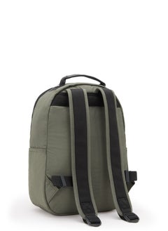 kipling Seoul S Small Backpack (With Laptop Protection)Green Moss -I408288D  - Image 2