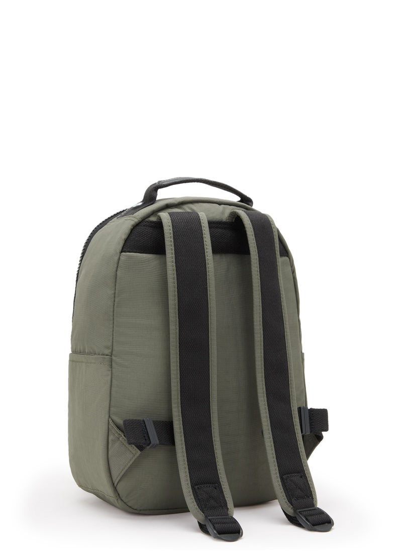 kipling Seoul S Small Backpack (With Laptop Protection)Green Moss -I408288D  - Image 2
