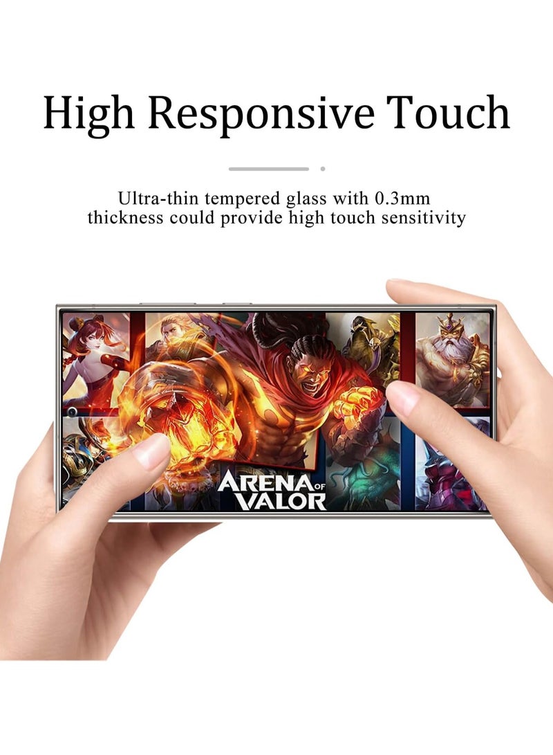 DUSALA 2 Pack Samsung Galaxy S25 Edge Privacy Screen Protector,Support Fingerprint Unlock Screen Protector for Samsung Galaxy S25 Edge,High hardness Tempered Glass Film,Anti-Scratch Case - Image 5