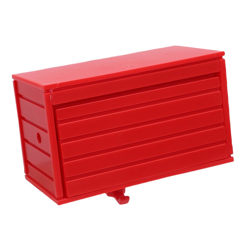 Car Garage Key Holder Red Wall Mounted Key Rack With Opening Door - Premium ABS Key Storage for Entryway Organization - Image 5