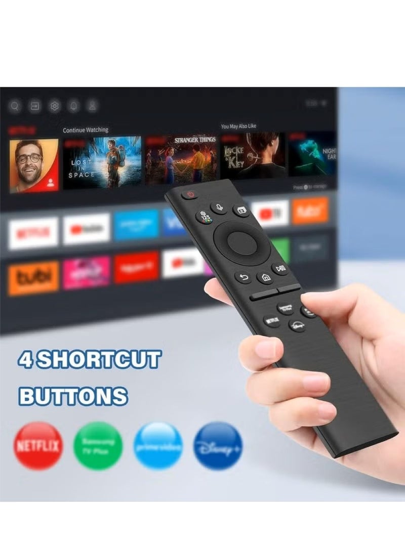 BN59-01385A Solar Voice Replacement Remote Control for Samsung TV – Universal Rechargeable, 4 Shortcut Buttons for 2021-2022 Neo LED Smart 4K Ultra HD TVs - Image 5