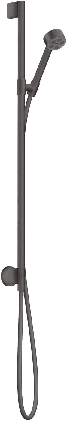 AXOR AXOR ONE 38inch Handshower with Slide Bar and Hose in Brushed Black Chrome 48791341 
