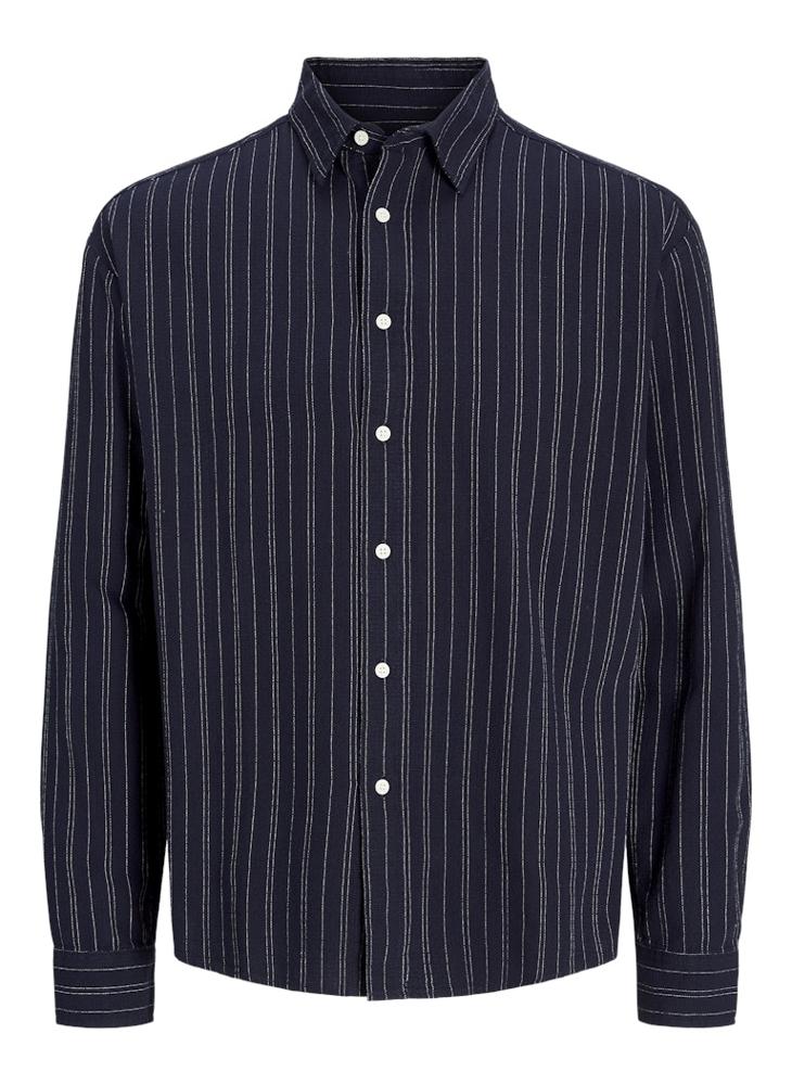 JACK & JONES Jorjames Split Stripe Regular Fit Shirt 