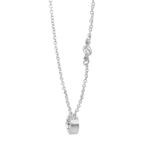 Silpada 'Marvel' Cubic Zirconia Necklace in Sterling Silver, 16" + 2" - Image 2