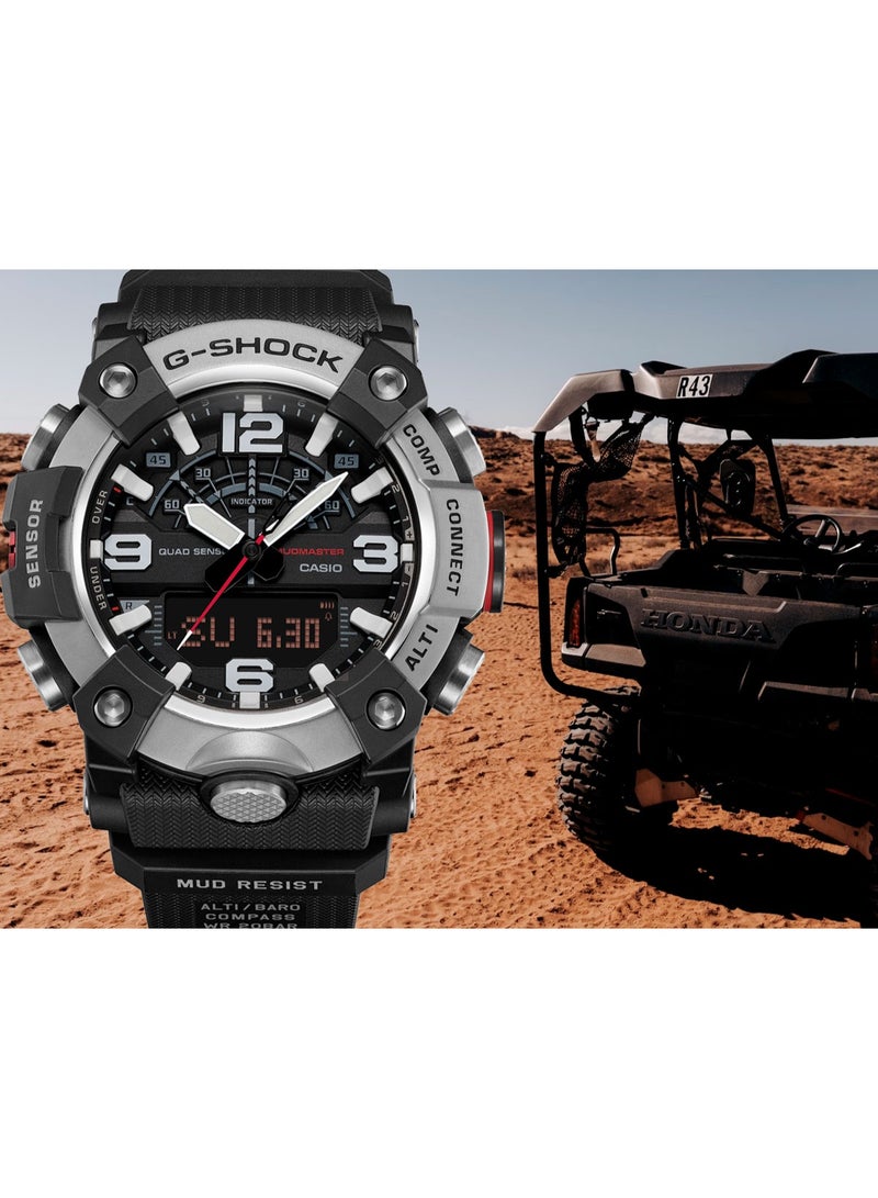 Casio G-Shock Mudmaster GG-B100XM-1A Bluetooth Black Dial - Image 3