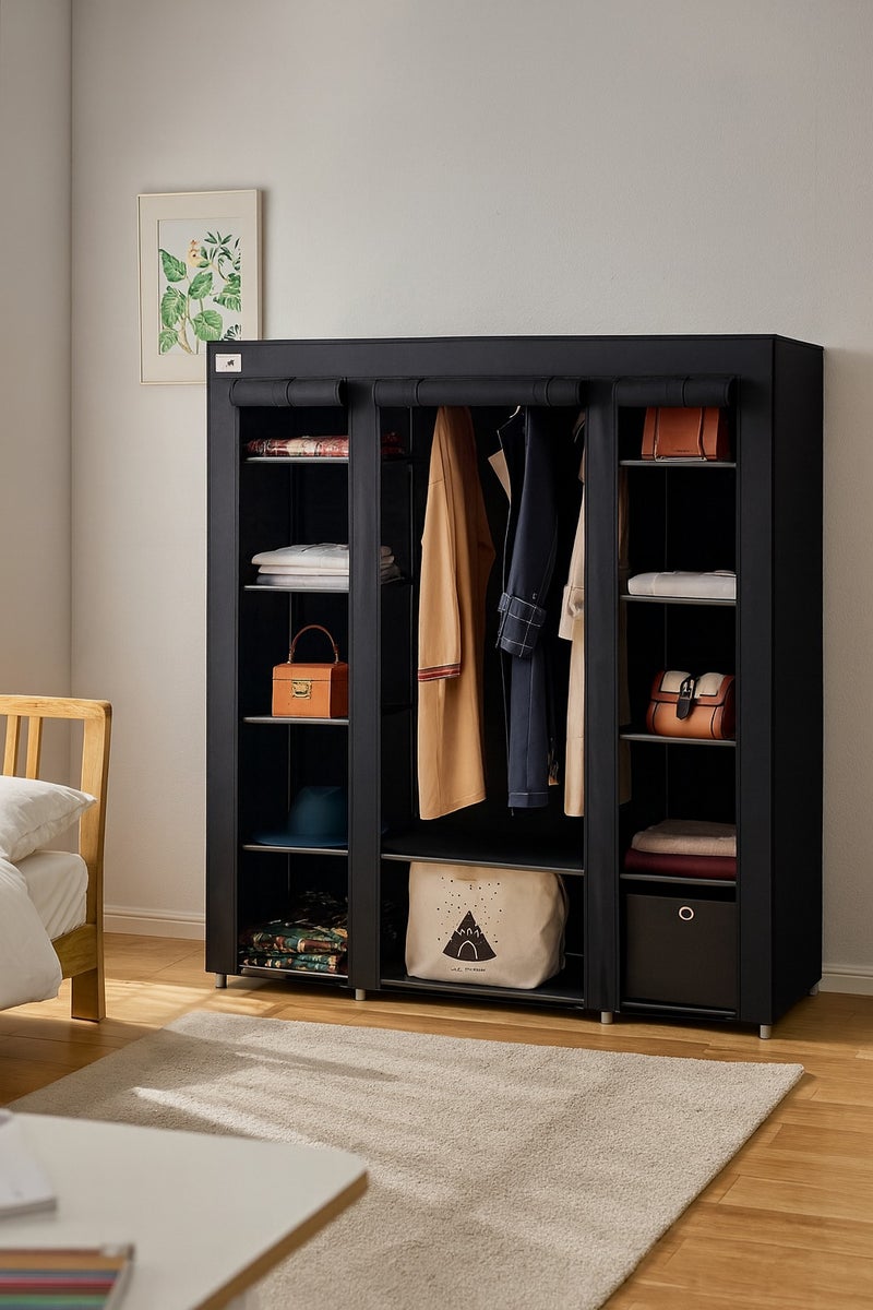 رومان جيفتس منظم ملابس خزانة ملابس محمول ممتاز - Image 2