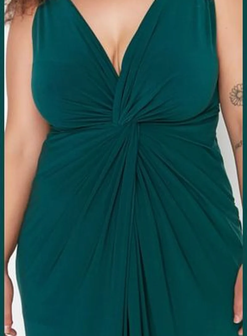 trendyol Emerald Maxi Dress