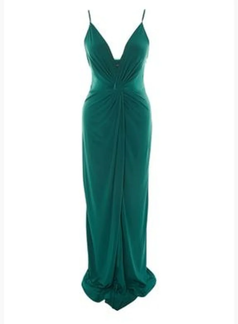 trendyol Emerald Maxi Dress