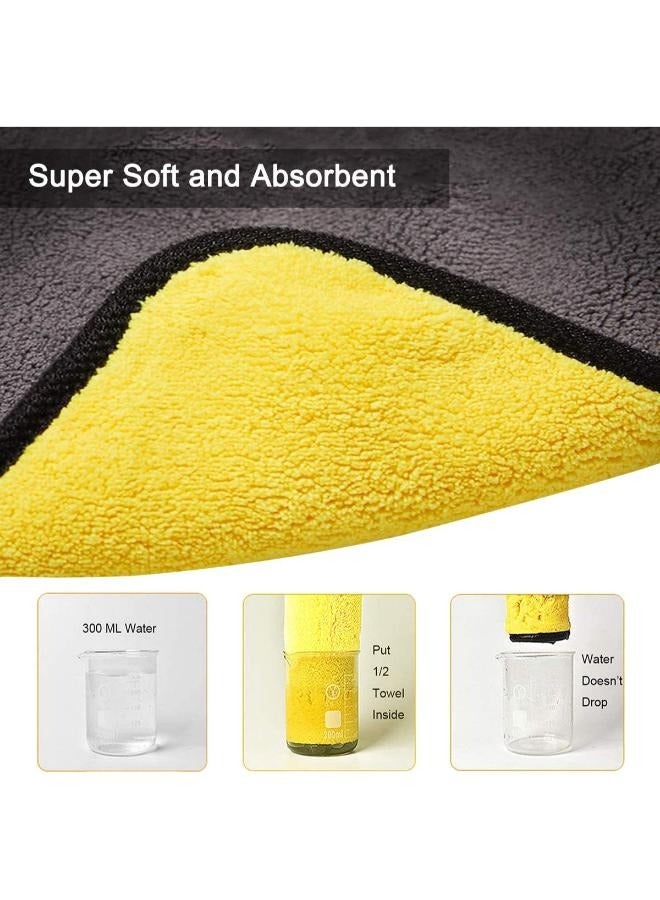 Generic B&K Cleaning Towel Microfiber Coral Velvet Cloth Double Sided High Density Towel New Absorb Wipe - Image 3