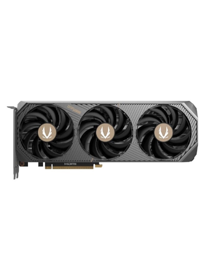 زوتاك بطاقة الرسوميات GAMING GeForce RTX 5070 SOLID OC سعة 12GB GDDR7، 6144 نواة CUDA، تردد تعزيز 2542 ميجاهرتز، PCIe 5.0، نظام تبريد IceStorm 2.0، ثلاثي DisplayPort 2.1b، HDMI 2.1، دعم رباعي للشاشات، استهلاك طاقة 250 واط، PSU موصى به 650 واط | ZT-B50700J-10P - Image 2