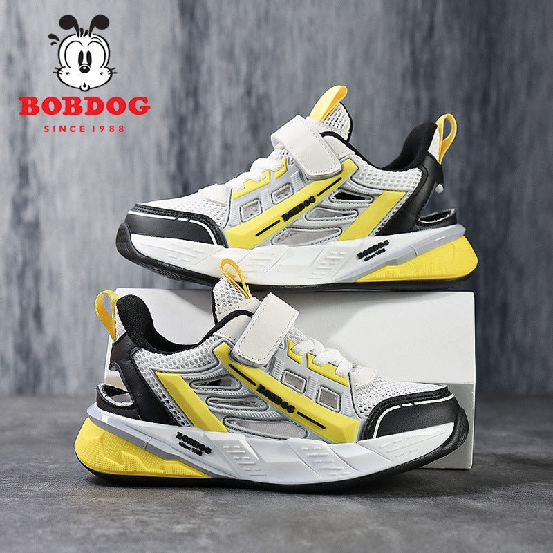 Babudou Kidsren'S Moral Training Shoes Mesh Breathable Running Sneakers 2025 Wear-Resistant Casual Dad Shoes Trendy Brand - Image 2