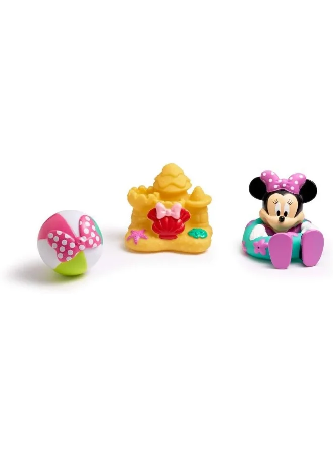 the FIRST years The First Years Minnie Mouse Squirties Baby Bath Toys - Squishy Toddler Toys For Bath, Pool, And Everyday - 3 Count Multicolor