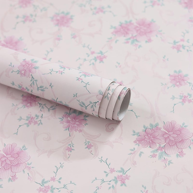 ROSASTELLA Self Adhesive Decorative Peel Stick Waterproof Wallpaper Wall Decor Removable Wall Paper for Living Room Hall Decoration PVC Vinyl DIY Contact Paper 45x304cm - Image 5