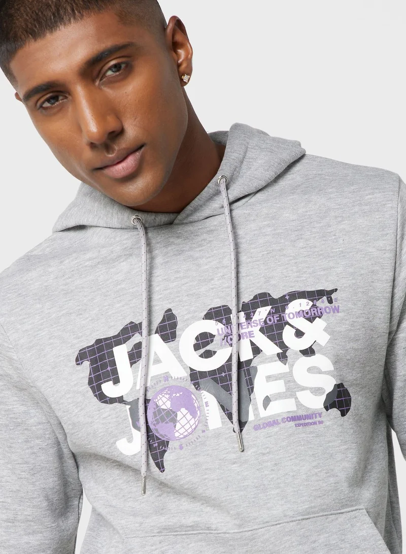 JACK & JONES Logo Hoodie
