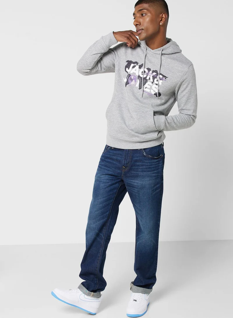 JACK & JONES Logo Hoodie