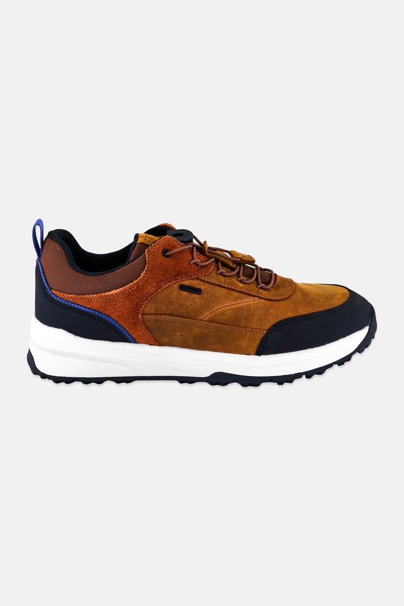 GEOX Men Sterratrail Grip Lace Up Casual Shoes, Dark Brown - Image 4