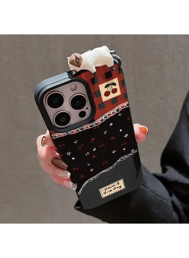Mixed Color 3D Lying Cat Paw Soft Case For iPhone 16 Pro Max Lightweight Playful Cover - Image 5