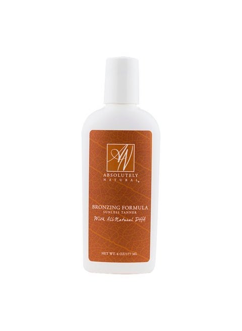 Absolutely Natural Sunless Self Tanning Lotion Made with All Natural DHA Shea Butter and Rose Hip Oil For Natural Looking Tan Self Tanner Made In The US 