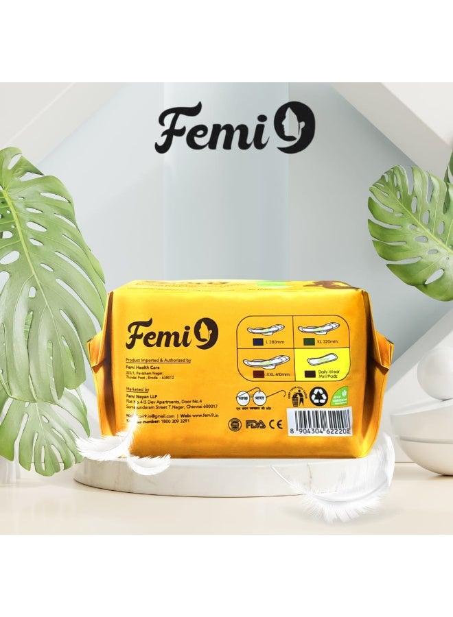 Femi9 UAE فوط فيمي9 فائقة النحافة 9 طبقات (320 مم-XL) | (10 فوط/عبوة) - Image 4