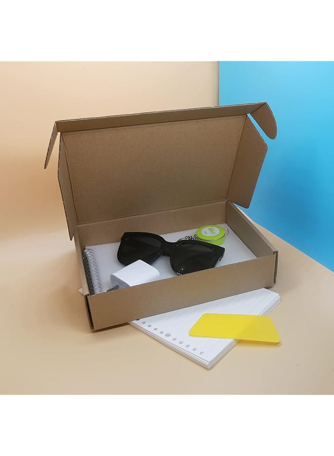 erorex 10 Pieces Corrugated Shipping Boxes Small Parcel Boxes 230X160X50Mm Postal Packaging Boxes For Business Shipping Storage Or Gifts - Image 3