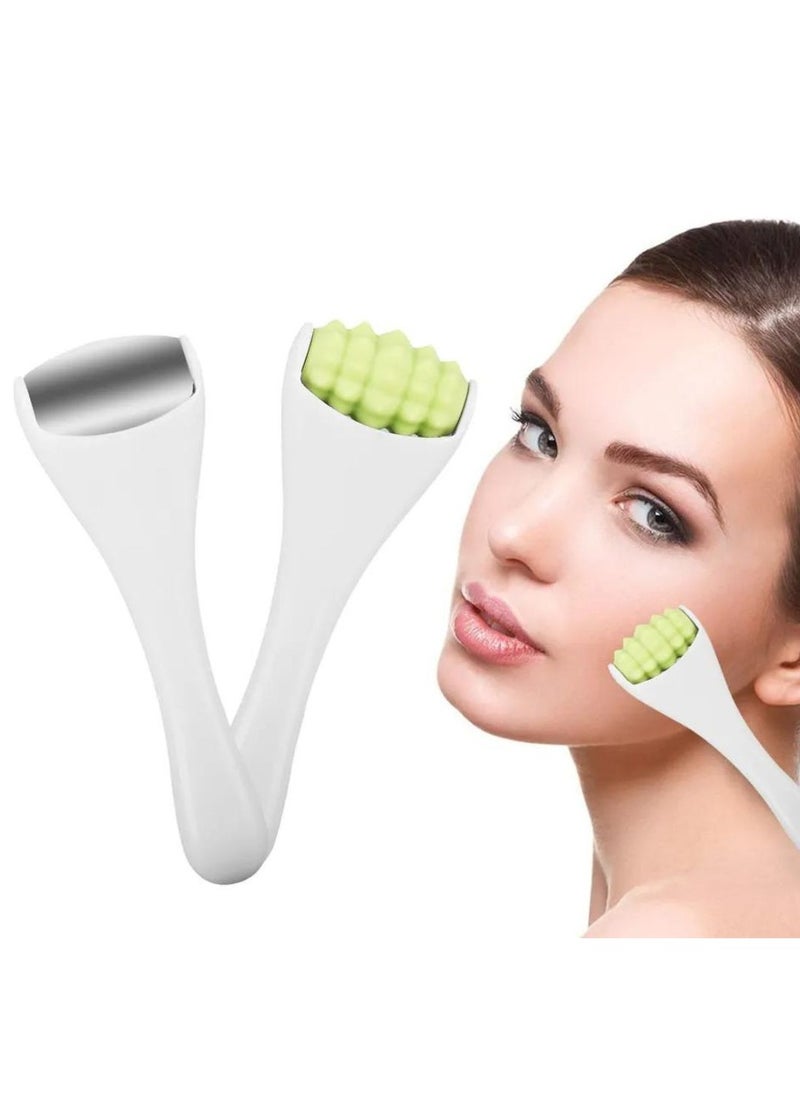 Prime by javaudan Silicone Mini Face Roller Derma Roller for Face and Body Ice Roller Portable Face Massager Stress Relief  - Image 1