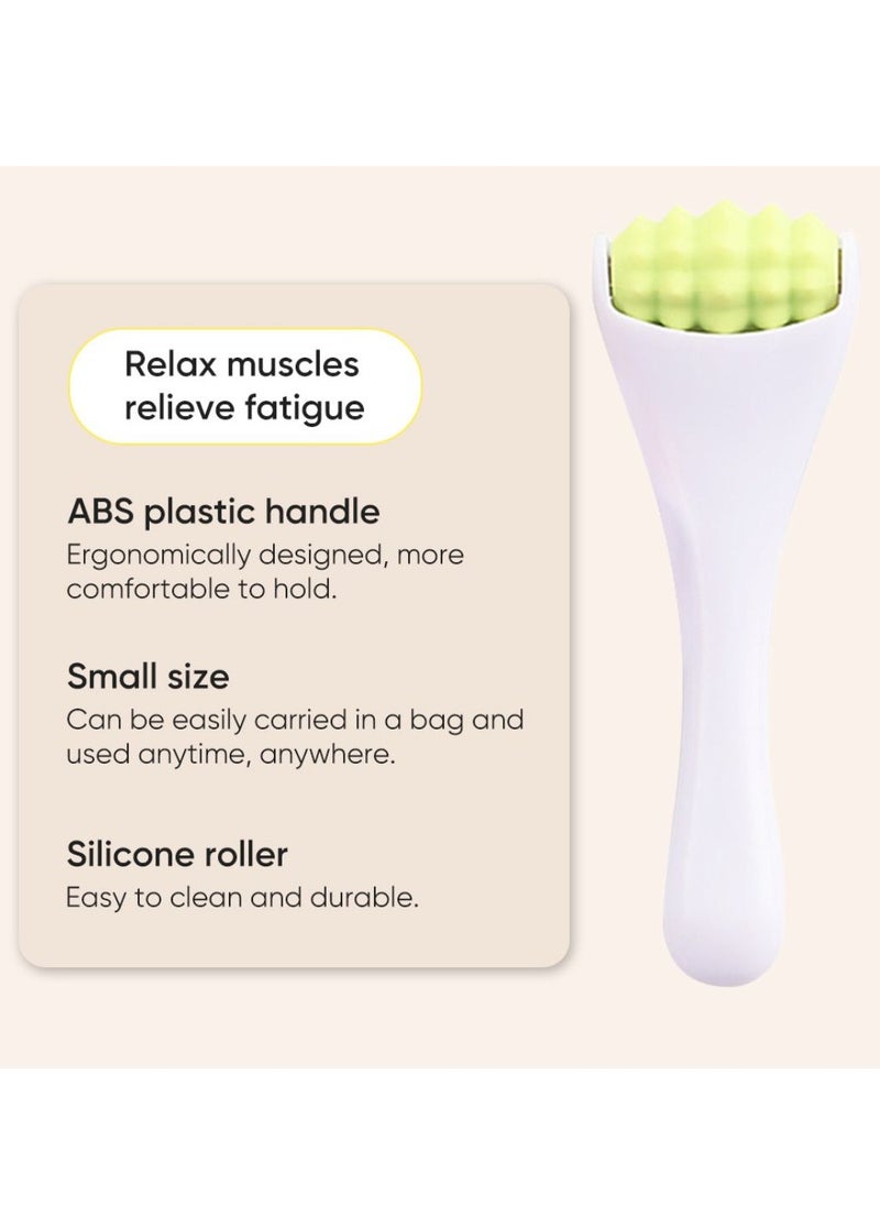 Prime by javaudan Silicone Mini Face Roller Derma Roller for Face and Body Ice Roller Portable Face Massager Stress Relief  - Image 4
